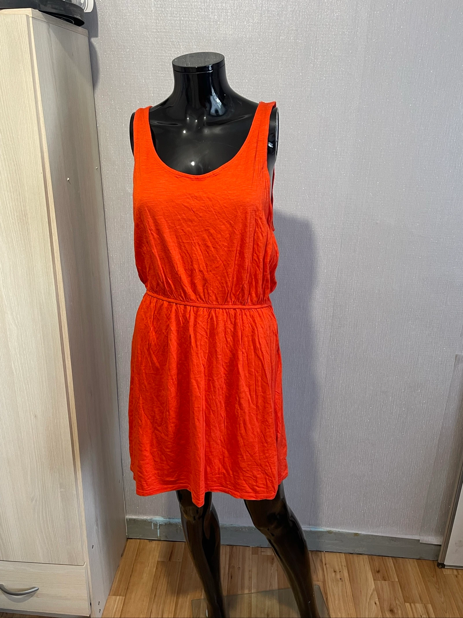 Jolie robe rouge basic H&M taille M